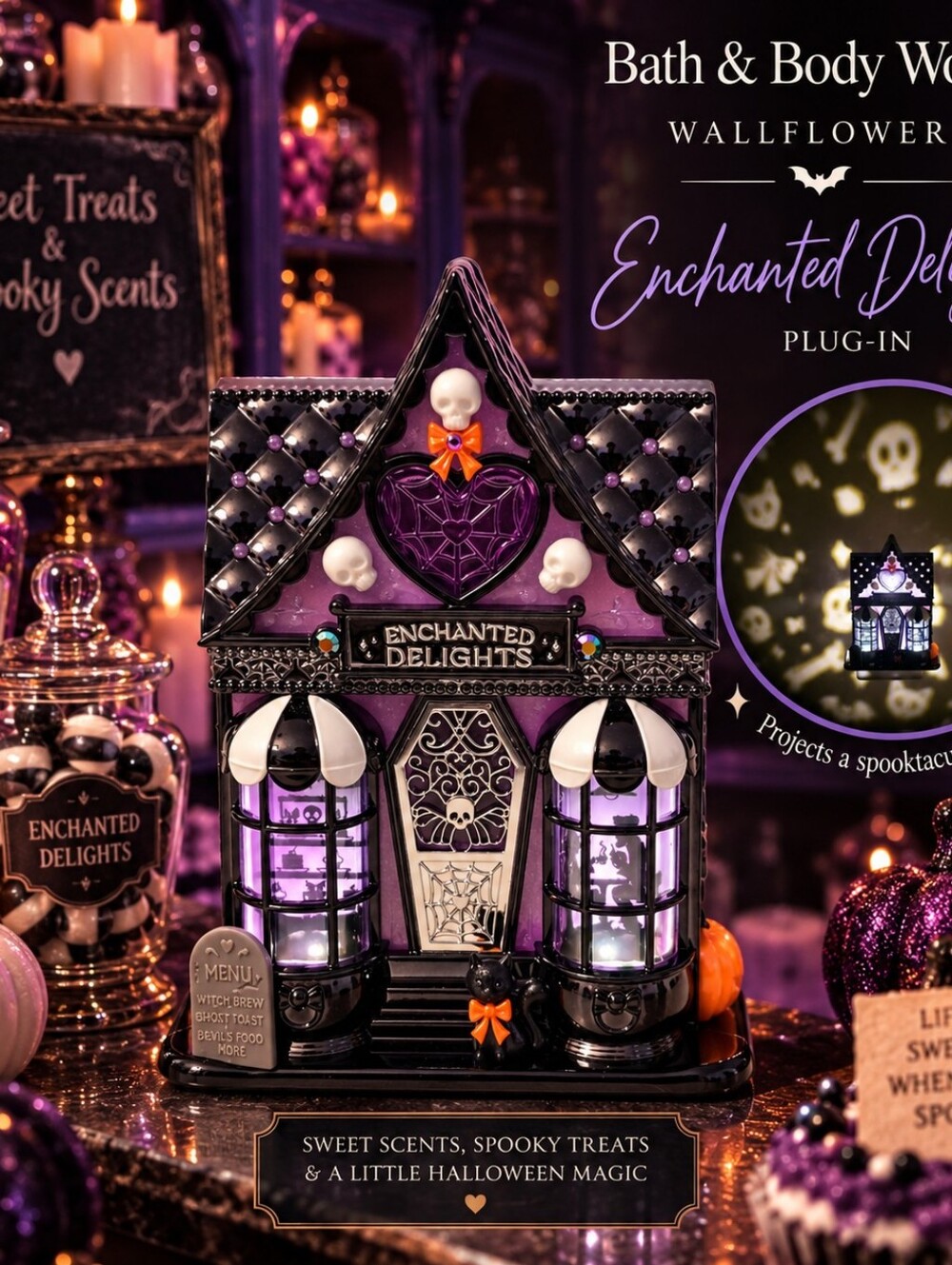 Bath and Body Works Halloween Enchanted Delights Plug In